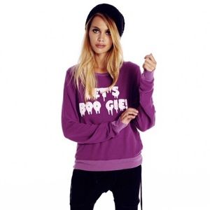 Wildfox Let’s Boo Gie Halloween Jumper